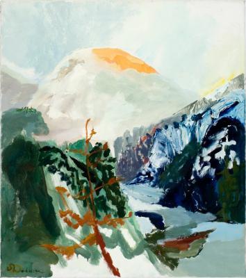 Mount Queen / 2004 / oil on canvas, 90 x 80 cm